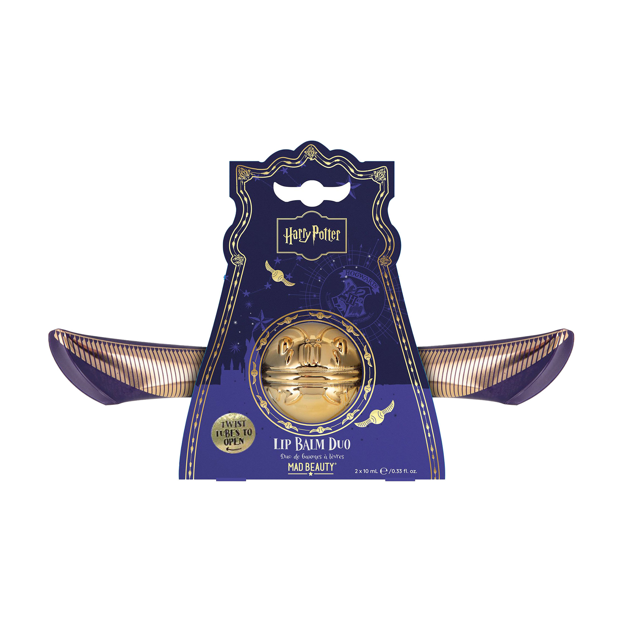Набір бальзамів для губ Mad Beauty Harry Potter Lip Balm Duo, 2*10 мл